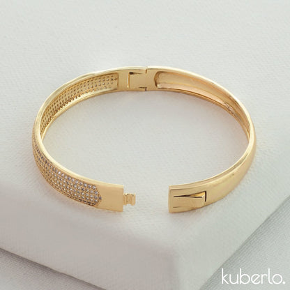 Melody Bangle Gold - Kuberlo - Best Gift for - Imitation Jewellery - Designer Jewellery - one gram gold - fashion jewellery