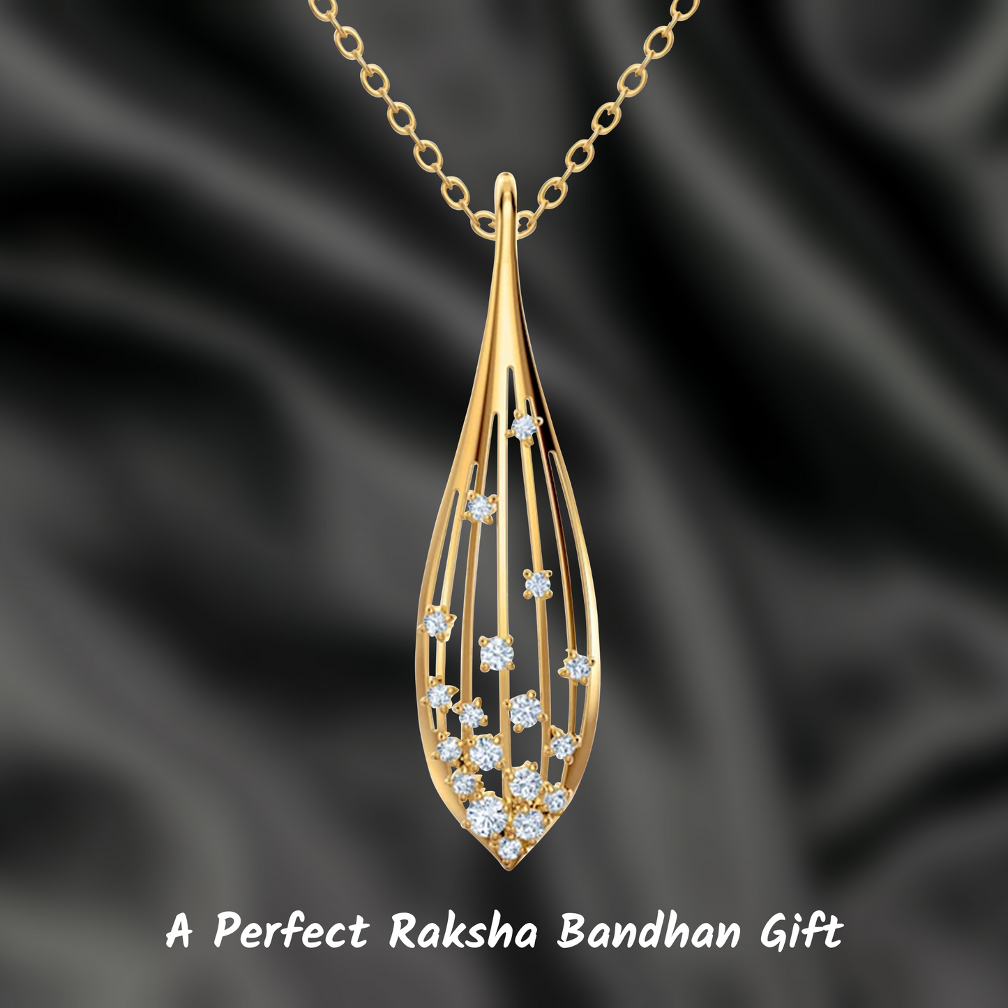 Drop Crystal Pendant - Kuberlo - Best Gift for - Imitation Jewellery - Designer Jewellery - one gram gold - fashion jewellery