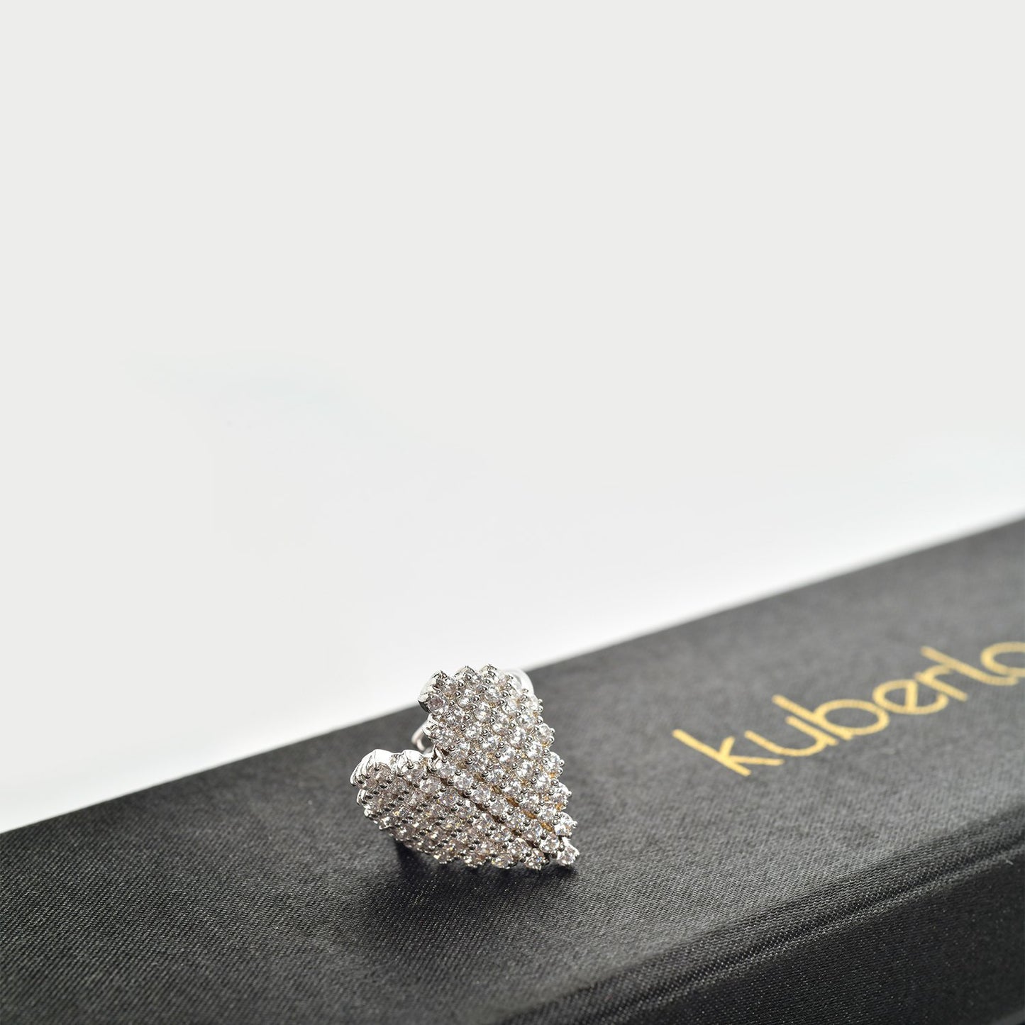 Crystal Heart Ring