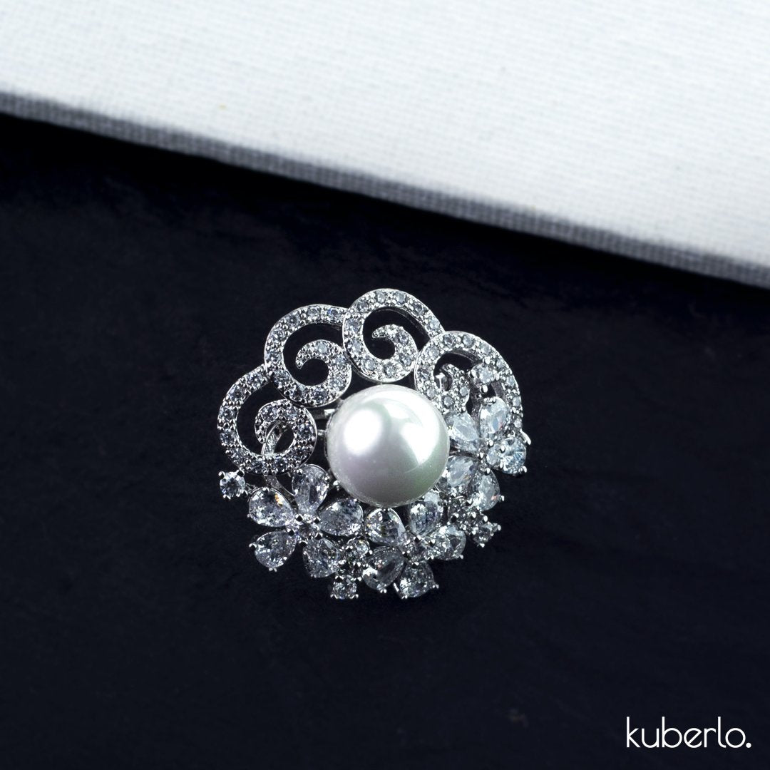 Stella Crystal Studs Silver - Kuberlo - Best Gift for - Imitation Jewellery - Designer Jewellery - one gram gold - fashion jewellery