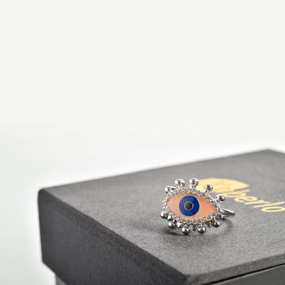 Evil Eye Ring Silver