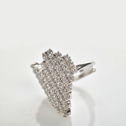 Crystal Heart Ring