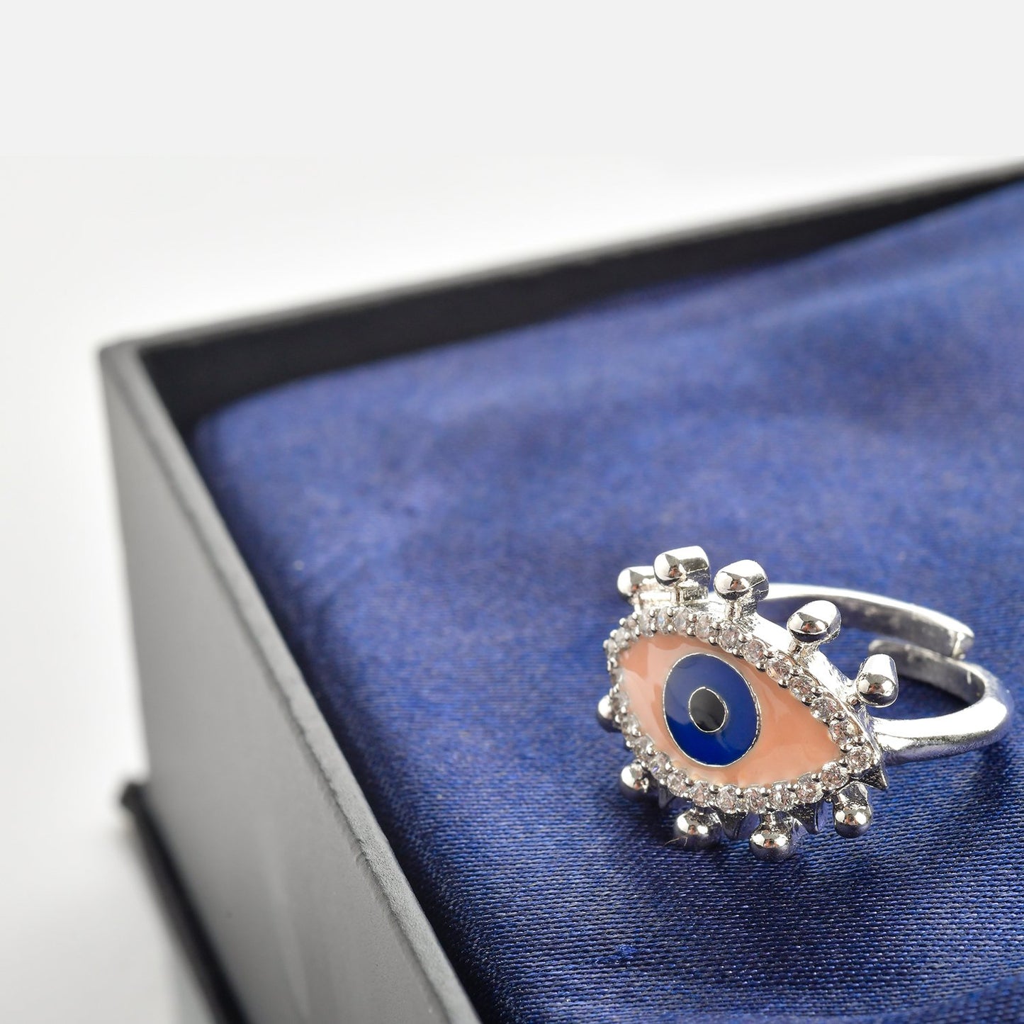 Evil Eye Ring Silver