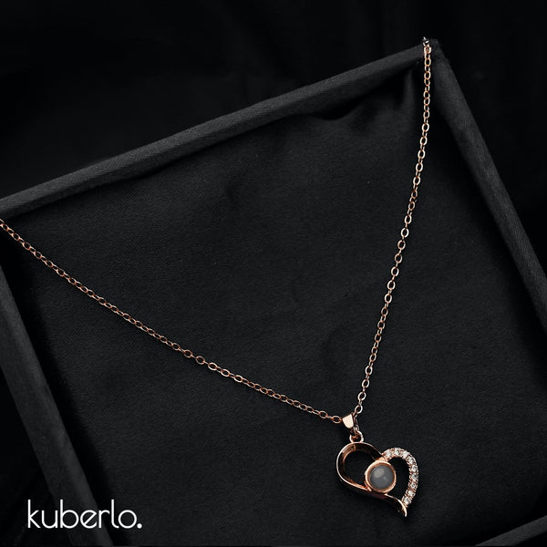 Valentine Necklace - Kuberlo - Best Gift for - Imitation Jewellery - Designer Jewellery - one gram gold - fashion jewellery