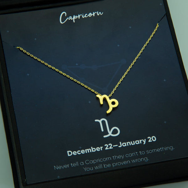 Capricorn ( Dec 22 - Jan 19 ) Gold - Kuberlo - Best Gift for - Imitation Jewellery - Designer Jewellery - one gram gold - fashion jewellery