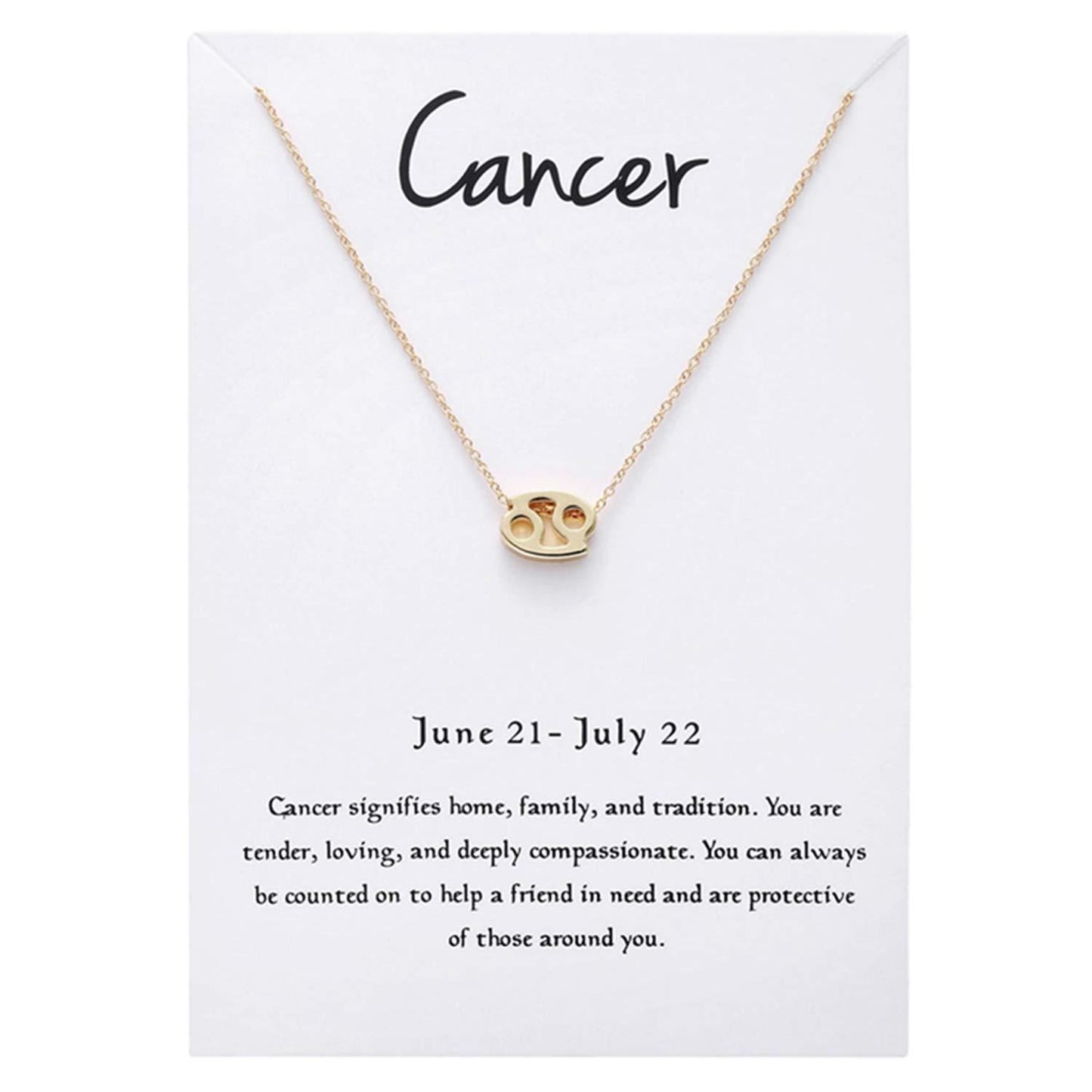 Cancer ( Jun 21 - Jul 22 ) Gold - Kuberlo - Best Gift for - Imitation Jewellery - Designer Jewellery - one gram gold - fashion jewellery