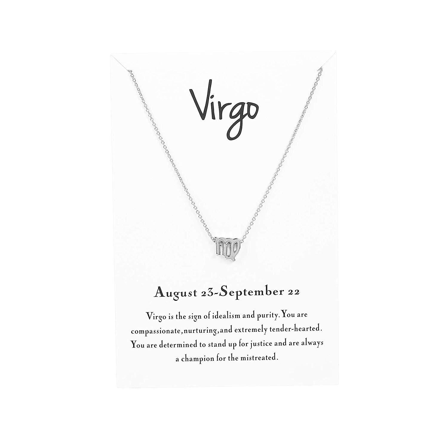 Virgo (Aug 23 - Sep 22 ) Silver - Kuberlo - Best Gift for - Imitation Jewellery - Designer Jewellery - one gram gold - fashion jewellery