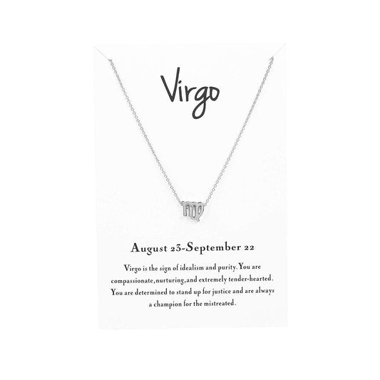 Virgo (Aug 23 - Sep 22 ) Silver - Kuberlo - Best Gift for - Imitation Jewellery - Designer Jewellery - one gram gold - fashion jewellery