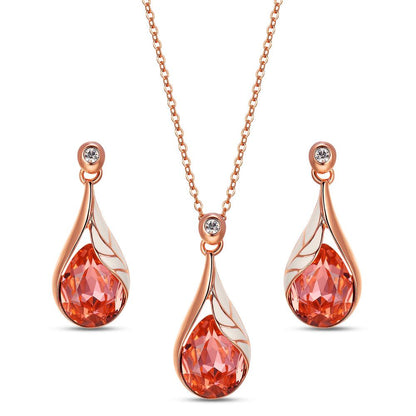 Flama Pendant Set - Kuberlo - Best Gift for - Imitation Jewellery - Designer Jewellery - one gram gold - fashion jewellery