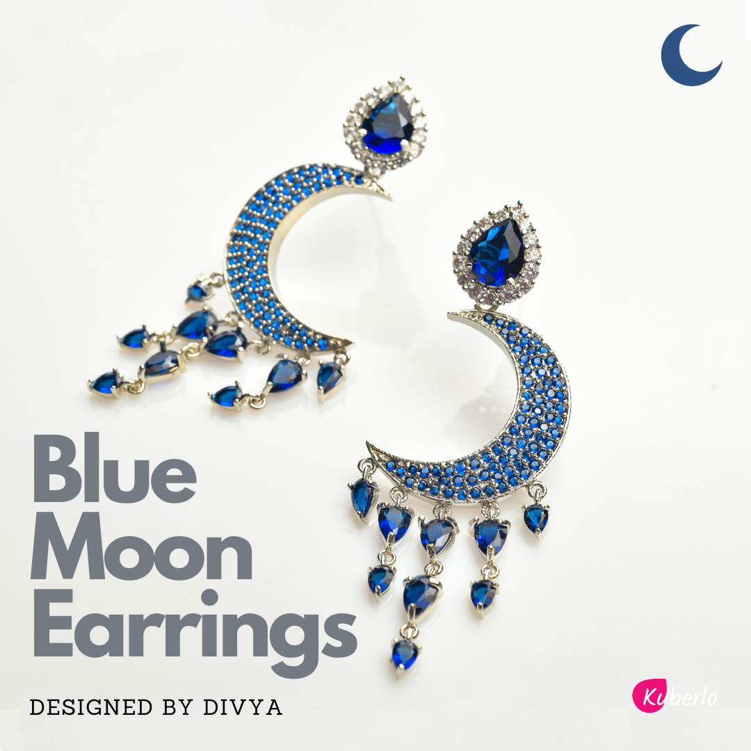 Blue Moon Earrings