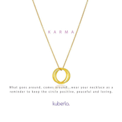 The Karma Necklace - Kuberlo - Best Gift for - Imitation Jewellery - Designer Jewellery - one gram gold - fashion jewellery