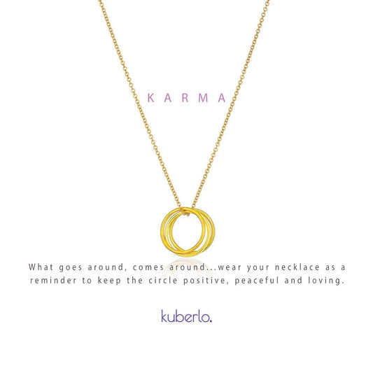 The Karma Necklace - Kuberlo - Best Gift for - Imitation Jewellery - Designer Jewellery - one gram gold - fashion jewellery