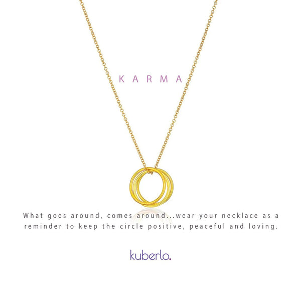 The Karma Necklace - Kuberlo - Best Gift for - Imitation Jewellery - Designer Jewellery - one gram gold - fashion jewellery