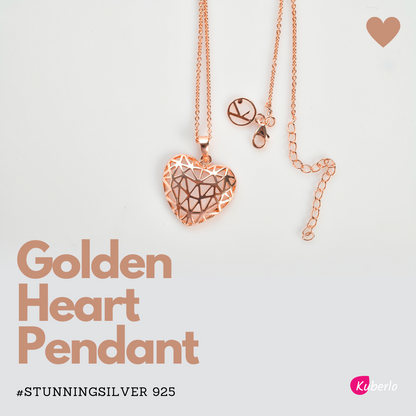 Golden Heart Pendant