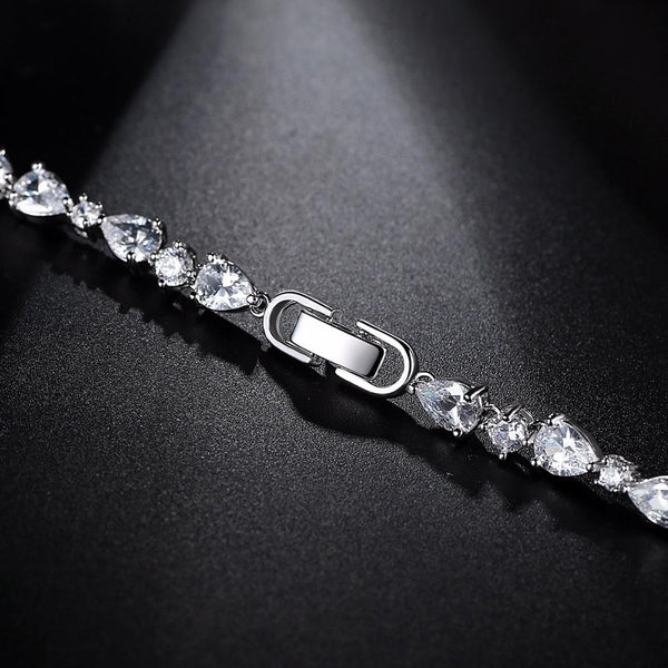 Crystal Bloome Necklace Set - Kuberlo - Best Gift for - Imitation Jewellery - Designer Jewellery - one gram gold - fashion jewellery