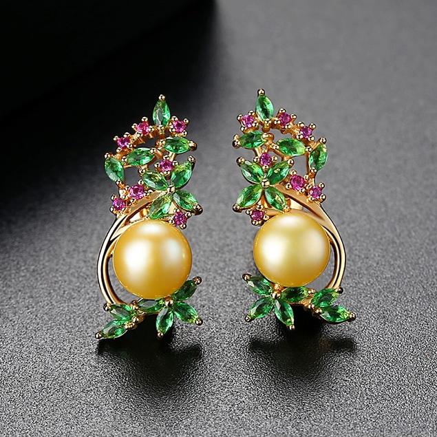 Hyra Studs - Kuberlo - Best Gift for - Imitation Jewellery - Designer Jewellery - one gram gold - fashion jewellery
