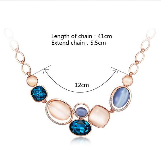 Galaxy Stone necklace - Kuberlo - Best Gift for - Imitation Jewellery - Designer Jewellery - one gram gold - fashion jewellery