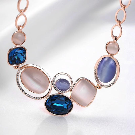 Galaxy Stone necklace - Kuberlo - Best Gift for - Imitation Jewellery - Designer Jewellery - one gram gold - fashion jewellery