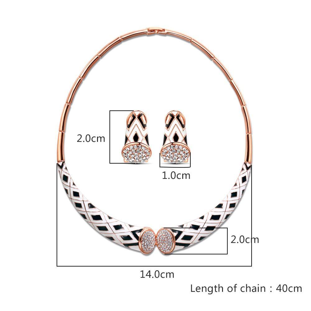 Emma Enamel Choker Necklace - Kuberlo - Best Gift for - Imitation Jewellery - Designer Jewellery - one gram gold - fashion jewellery