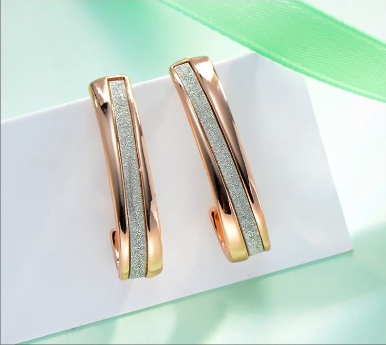 Gene Studded Earrings - Kuberlo - Best Gift for - Imitation Jewellery - Designer Jewellery - one gram gold - fashion jewellery