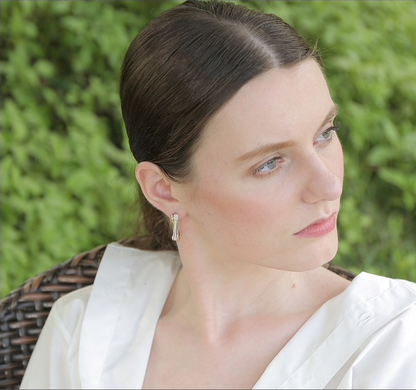 Gene Studded Earrings - Kuberlo - Best Gift for - Imitation Jewellery - Designer Jewellery - one gram gold - fashion jewellery