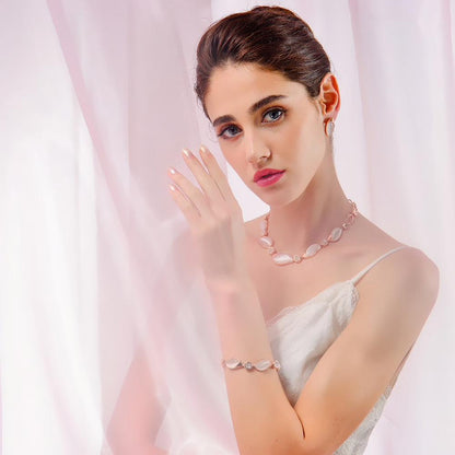 Petal Necklace - Kuberlo - Best Gift for - Imitation Jewellery - Designer Jewellery - one gram gold - fashion jewellery