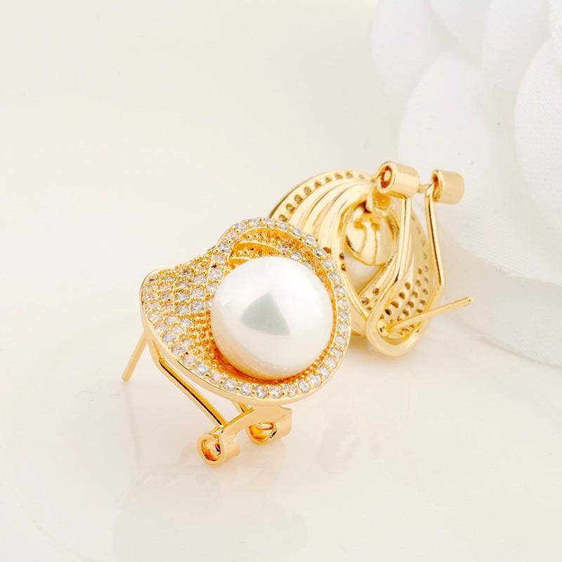 Office Pearl Studs - Kuberlo - Best Gift for - Imitation Jewellery - Designer Jewellery - one gram gold - fashion jewellery