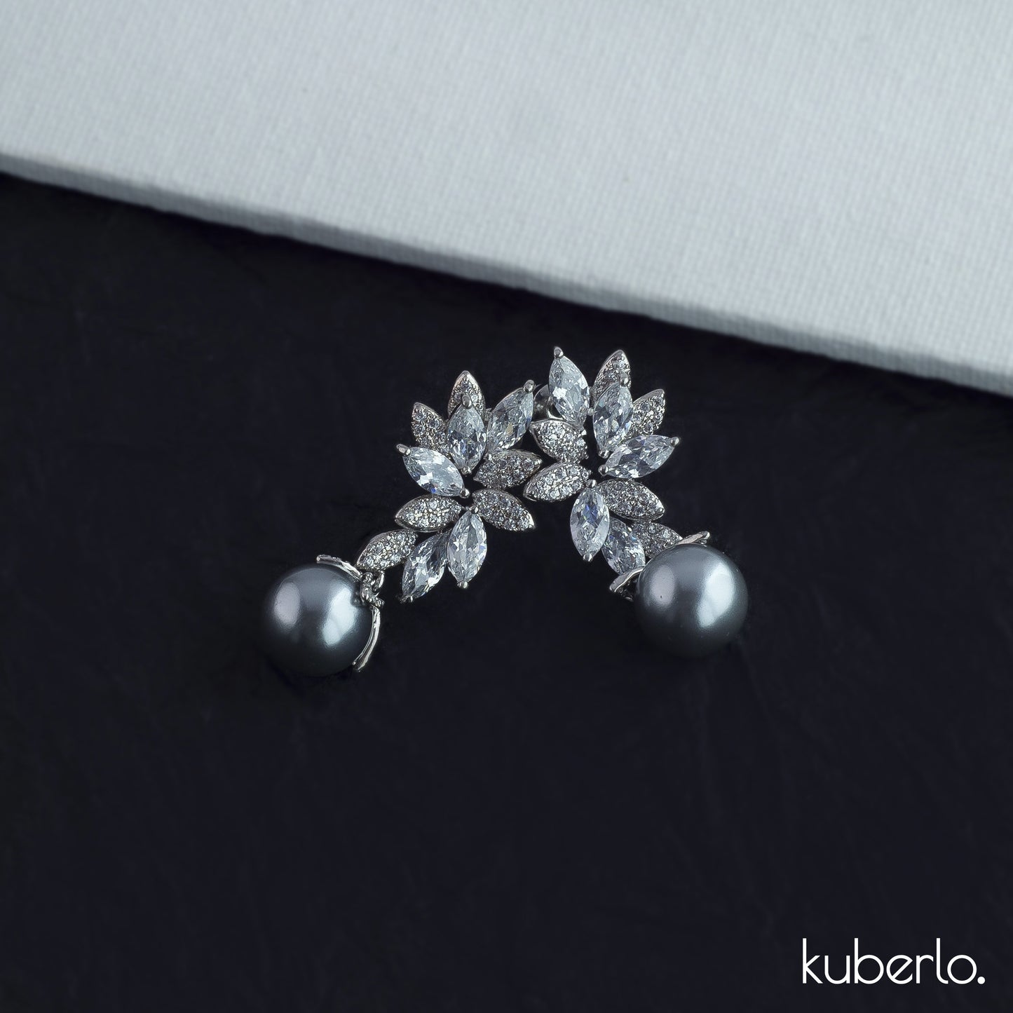 Gift Princess Pearl Earrings - Kuberlo - Best Gift for - Imitation Jewellery - Designer Jewellery - one gram gold - fashion jewellery