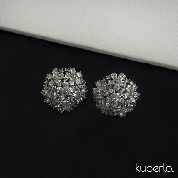 Floral Earrings - Kuberlo - Best Gift for - Imitation Jewellery - Designer Jewellery - one gram gold - fashion jewellery