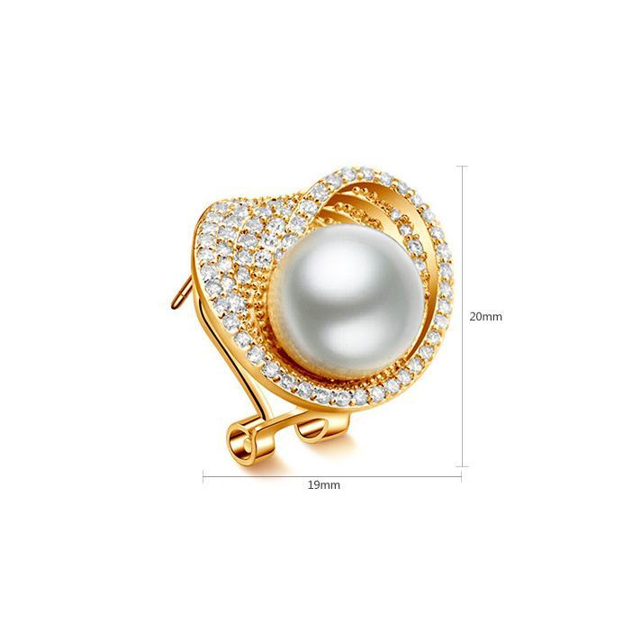 Office Pearl Studs - Kuberlo - Best Gift for - Imitation Jewellery - Designer Jewellery - one gram gold - fashion jewellery