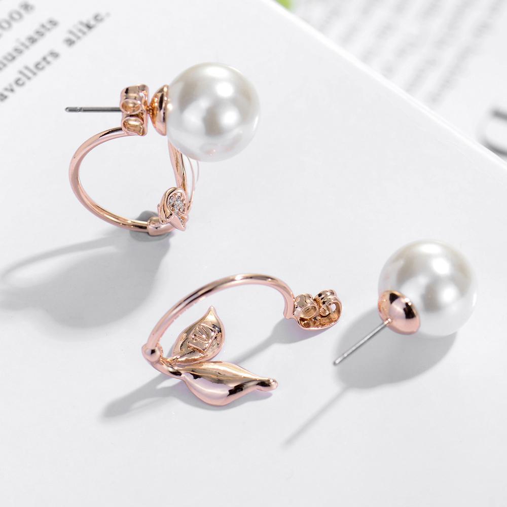 Honour Pearl Earrings - Kuberlo - Best Gift for - Imitation Jewellery - Designer Jewellery - one gram gold - fashion jewellery