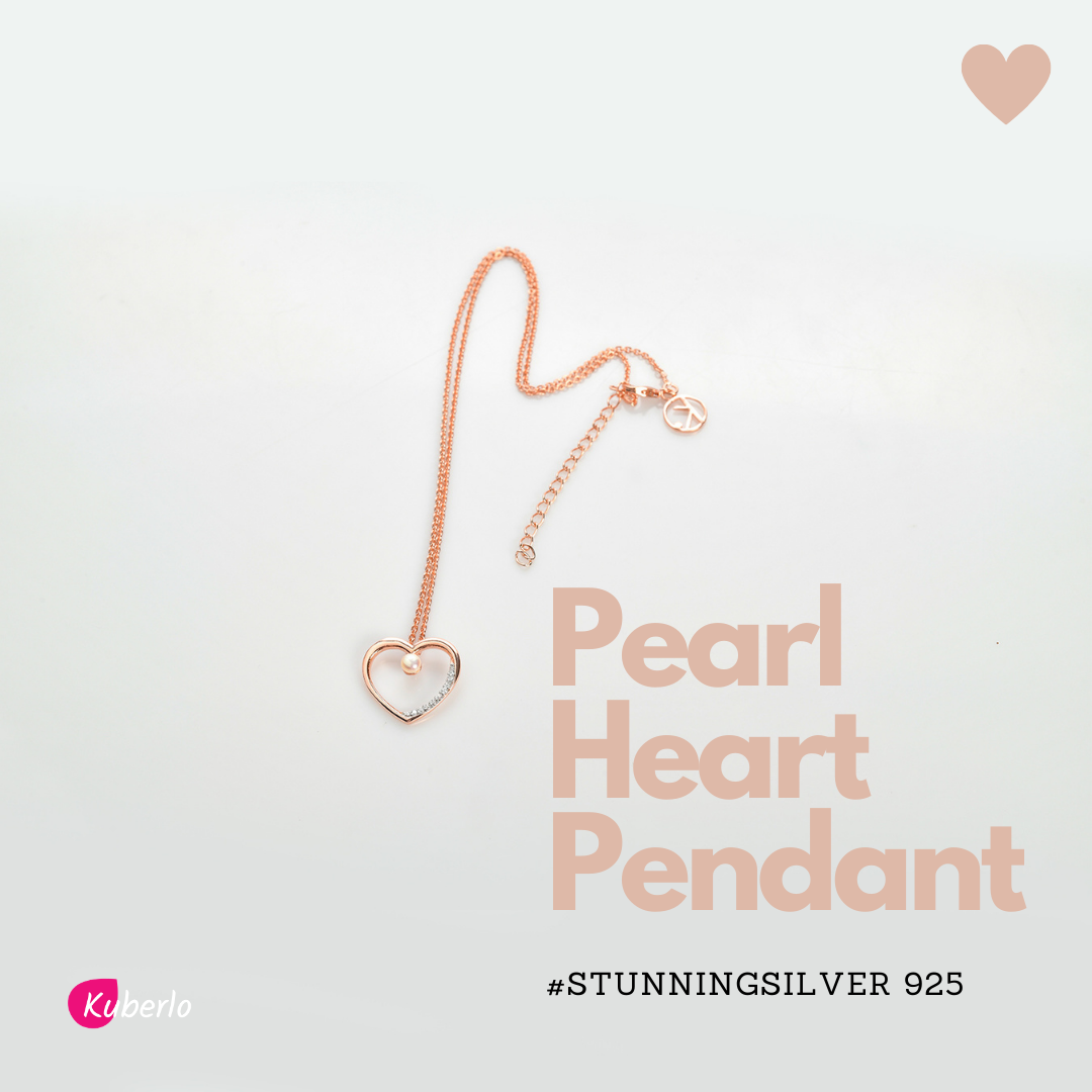 Pearl Heart Pendant