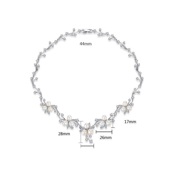 Bloome Necklace - Kuberlo - Best Gift for - Imitation Jewellery - Designer Jewellery - one gram gold - fashion jewellery