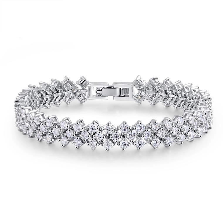 Snow White Royal Bracelet - Kuberlo - Best Gift for - Imitation Jewellery - Designer Jewellery - one gram gold - fashion jewellery