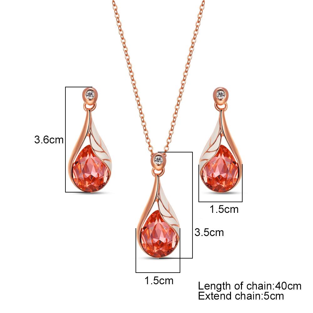 Flama Pendant Set - Kuberlo - Best Gift for - Imitation Jewellery - Designer Jewellery - one gram gold - fashion jewellery