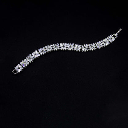 Princess Posh Crystal Bracelet - Kuberlo - Best Gift for - Imitation Jewellery - Designer Jewellery - one gram gold - fashion jewellery