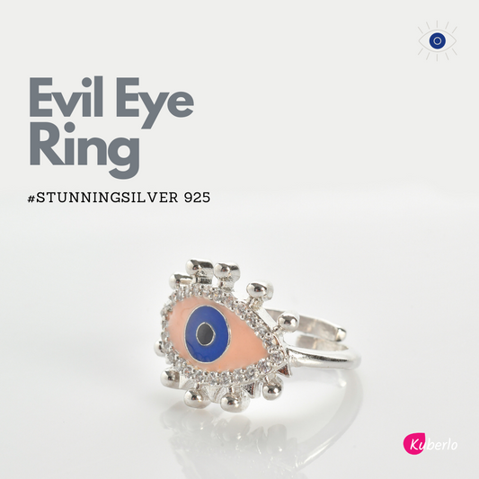 Evil Eye Ring Silver