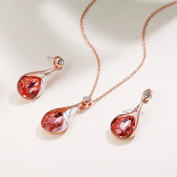 Flama Pendant Set - Kuberlo - Best Gift for - Imitation Jewellery - Designer Jewellery - one gram gold - fashion jewellery