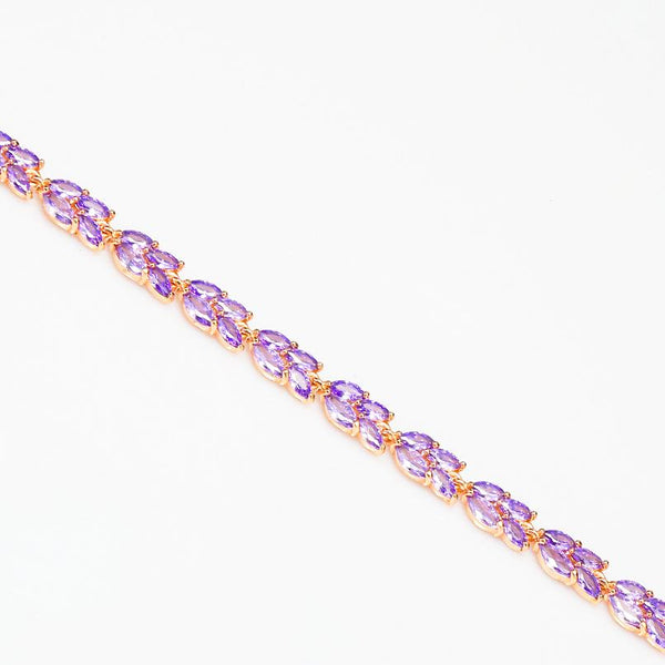 Violet Crystal beauty Bracelet