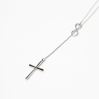 Infinite Cross Pendant