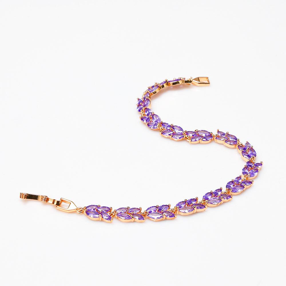 Violet Crystal beauty Bracelet