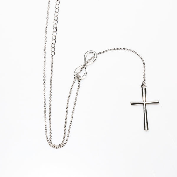 Infinite Cross Pendant