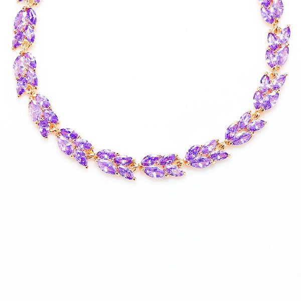 Violet Crystal beauty Bracelet