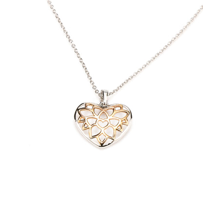 Floral Heart Pendant