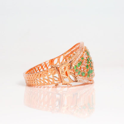 Green Rhiya Royal Bangle Bracelet