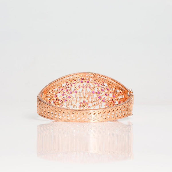 Pink Rhiya Royal Bangle Bracelet