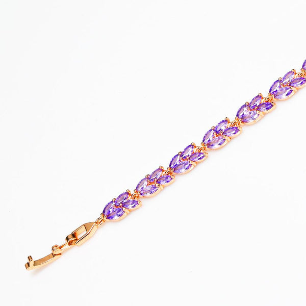 Violet Crystal beauty Bracelet