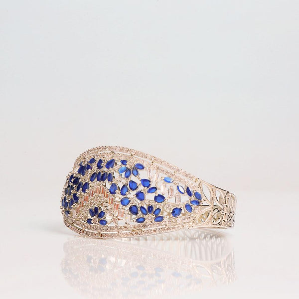 Blue Rhiya Royal Bangle Bracelet